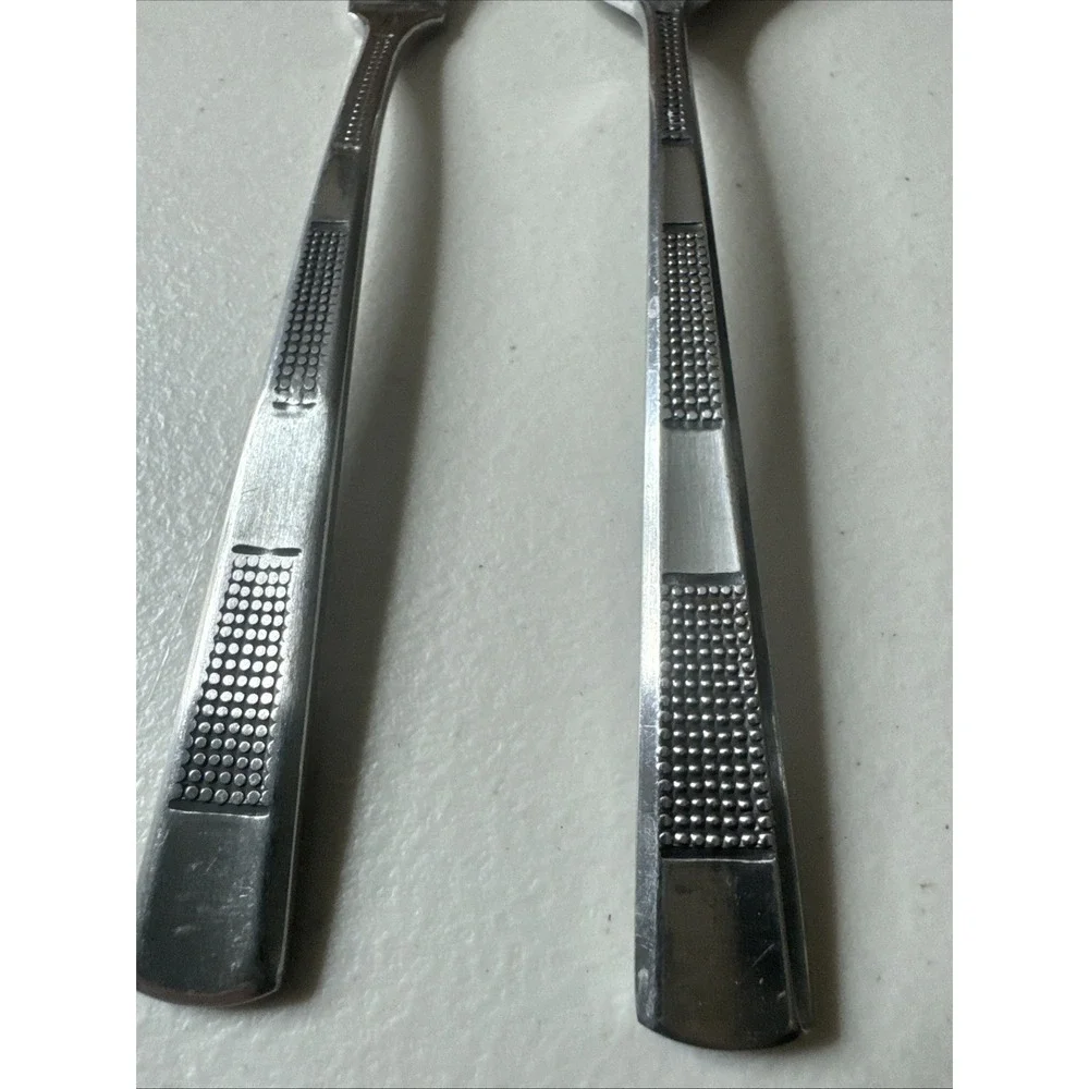 Vintage‎ Nirzanna Stanley Robert's Stainless Sugar Spoon/ Knife Flatware Japan